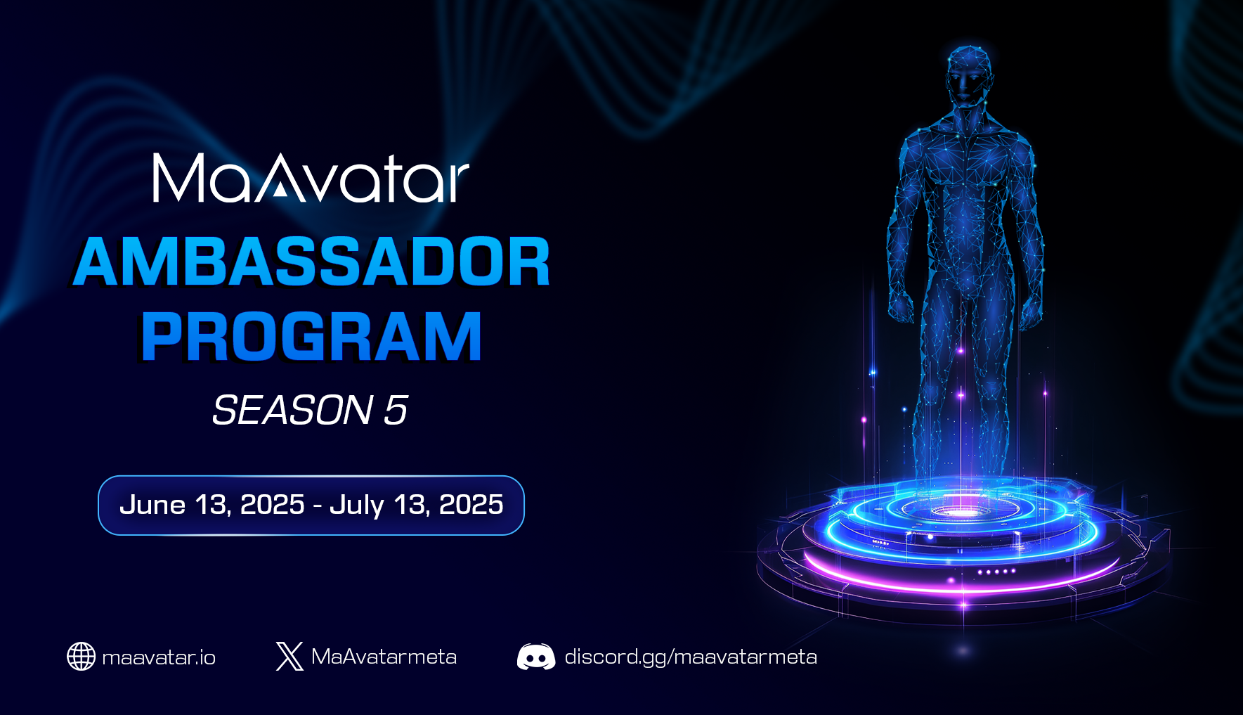 Become a MaAvatar Ambassador — Season 5 is LIVE!