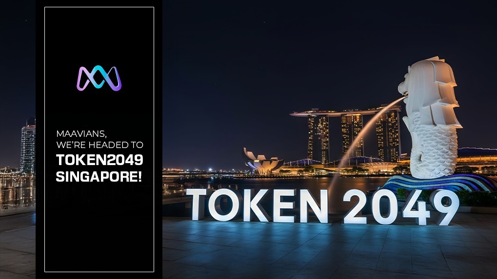 MaAvians, We’re Headed to TOKEN2049 Singapore!